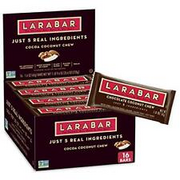 Larabar Cocoa Coconut Chew Gluten Free Vegan Fruit & Nut Bars 16 Count