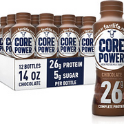 Fairlife Core Power 26g Protein Milk Shakes, Ready To Drink for Workout 14 Fl Oz