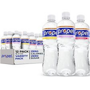 (12 Pack) Propel Immune Support with Vitamins and Zinc, Orange Raspberry, 24 Oz