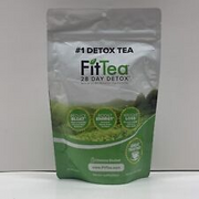 Fit Tea 28-Day Detox Tea - Herbal Blend for Colon Cleanse & Energy Boost