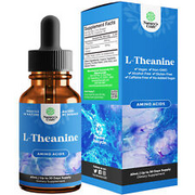 High Absorption L-Theanine Nootropic Focus Liquid Drops for Adults and Kids