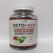 Nutribolidos KETO + ACV Apple Cider Vinegar Gummies - 62 Gummies - Exp 10/25