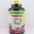 Spring Valley Ultra Strength Turmeric Curcumin 1,500 mg, 90 Capsules - FREE SHIP
