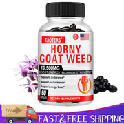 Horny Goat Weed Capsules - Unisex, Contains Maca, Tribulus, Black Pepper