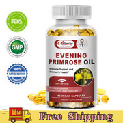 Evening Primrose Oil Capsules Natural Essential Fatty Acids & Antioxidant