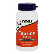 NOW Foods Taurine 500 mg., 100 Capsules