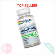 SOLARAY Acidophilus 3 Strain Probiotic & Prebiotic Goats Milk | 3 Billion CFU &