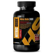 pre workout supplements - NITRIC OXIDE 2400 - sport supplements - 1 Bottle