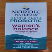 Nordic Naturals Nordic Flora Probiotic - Women's Balance Exp: 02/2026