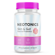 Neotonics - Neotonics Skin & Gut Probiotics Supplement Pills OFFICIAL - 1 Pack