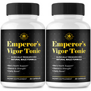 Emperor's Vigor Tonic Mens Health Supplement - Official Formula (2 Pack)