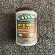 NuSyllium Powder Organic Natural Fiber Natural Orange Flavor 72 Doses 30.5 Ounce