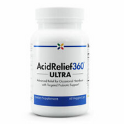 Stop Aging Now Acid Relief360 ULTRA w/GUTGARD & PROBIOTICS 60 Veggie Caps 12/25