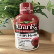 CranRx Liquid Multi-Action Formula Supplement, Cranberry, 16 Ounce Exp 06/25 New