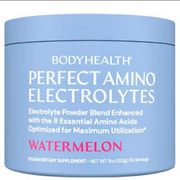 Bodyhealth Perfect Amino Electrolytes Watermelon Flavored Vegan 60 Servings 11oz