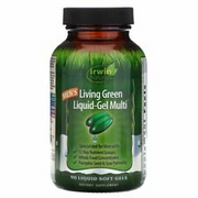 Irwin Naturals Men'S Living Green Liquid-Gel Multi, 90ct