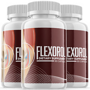 3 Pack - Flexorol Supplement Pills, Support Joint & Muscle Health - 180 Capsules