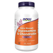 NOW FOODS Glucosamine & Chondroitin Extra Strength - 240 Tablets