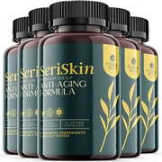 Seriskin Pills - Seriskin Skin Health Support Supplement - 5 Pack