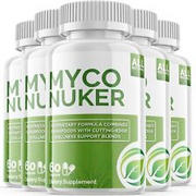 5 - Myco Nuker Capsules - Gut Health & Wellness Support Supplement - 300 Pills
