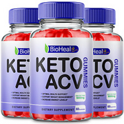 (3 Pack) Bioheal Keto ACV Gummies, Bioheal Weight Management Gummy (180 Gummies)