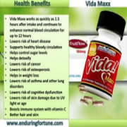 Vida maxx- Powerful Dietary Supplements-Healthy Blood Circulation- 30 capsules
