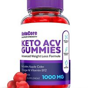(1 Pack) Keto Core ACV Gummies - Keto Core Gummies For Weight Loss - 60 Gums