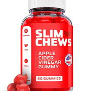 1 Pack - Slim Chews ACV Keto Gummies - Vegan, Weight Loss Supplement-60 Gummies