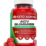 (1 Pack) Keto Aurora Gummies - Keto Aurora ACV Keto Gummies, Weight Loss-60 Gums