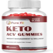1 Pack - Pure Fit Keto Gummies, Weight Loss, Appetite Suppressant-60