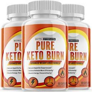 3-Pure Keto Burn Diet Pills,Weight Loss,Fat Burn,Appetite Suppressant Supplement
