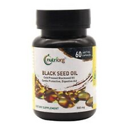 Black Seed Oil Soft Gel 60 Caps Helps in Weight Loss Cholesterol Management F/S