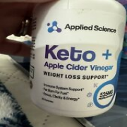5 Pack Applied Science Keto Gummies, Weight Loss, Appetite Suppressant