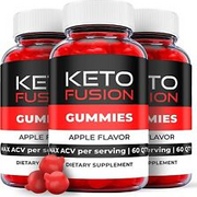 3 Pack - Keto Fusion ACV Gummies - Vegan, Weight Loss Supplement - 180 Gums