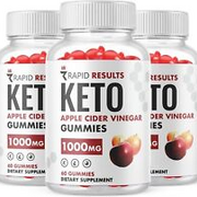 3 - Rapid Results Keto ACV Gummies, Vegan, Weight Loss Supplement - 180 Gums