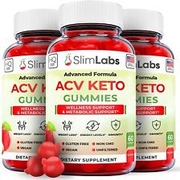SlimLabs ACV KetoGummies - Slim Labs  Gummy Advanced Weight Loss OFFICIAL-3Pack