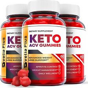 (3 Pack) Vetia Plus Keto Gummies - Vetia Plus Keto ACV Gummies Weight Loss - 180