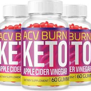 3 Pack - ACV Burn Keto Gummies, Weight Loss, Appetite Suppressant-180