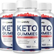 3 Pack - Slim Candy Keto ACV Gummies, Weight Loss, Appetite Suppressant-180