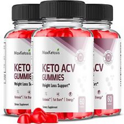 3 Pack - Max Ketosis ACV Keto Gummies - Vegan, Weight Loss Supplement - 180 Gums