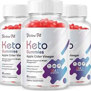 3 Pack - Divine Fit Keto ACV Gummies - Vegan, Weight Loss Supplement - 180 Gums