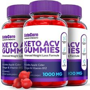 (3 Pack) Keto Core ACV Gummies - Keto Core Gummies For Weight Loss - 180 Gums