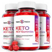 Trim Tech Keto Gummies - Trim Tech Keto ACV Gummies For Weight Loss (3 Pack)