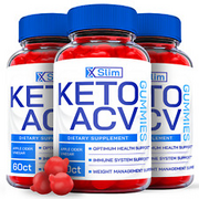 XSlim Keto Gummies - X Slim Keto ACV Gummies For Weight Loss, Vegan (3 Pack)