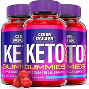 (3 Pack) Cider Power Keto Gummies - Cider Power Keto ACV Gummies For Weight Loss
