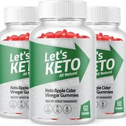 3 Pack - Let's Keto ACV Gummies - Vegan, Weight Loss Supplement - 180 Gummies
