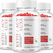 (3Pack) Keto Luxe ACV Gummies, Weight Loss, Fat Burner, Appetite Suppressant-180