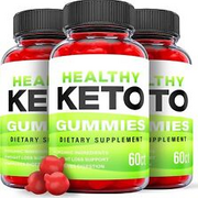 3 Pack - Healthy Keto ACV Gummies - Vegan, Weight Loss Supplement - 180 Gummies