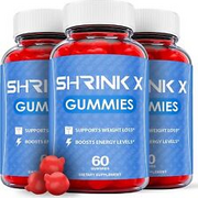 3 Pack - ShrinkX Keto ACV Gummies - Vegan, Weight Loss Supplement - 180 Gummies