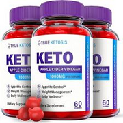 True Ketosis Gummies - True Ketosis ACV Gummys For Weight Loss OFFICIAL - 3 Pack